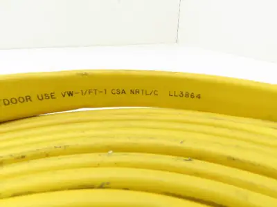 Festoon Cable Outdoor E60362H Multi-Conductor Flat Cable 4 Wire 10AWG 600V 30'