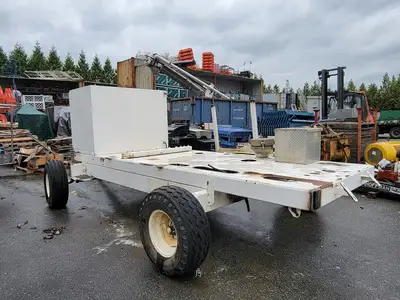 Trailer w/ Fuel Tank + Wash Cabinet & Pump