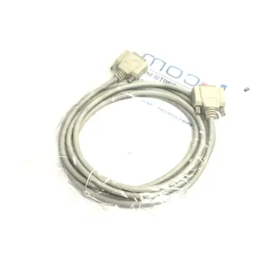 NEW L-COM DELUXE MOLDED D-SUB CABLE, DB15 MALE / FEMALE, 10.0 FT