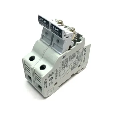 USED EATON BUSSMANN FINGER SAFE FUSE HOLDER 2-POLE IP20 600V 30A