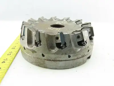 Dijet SMC-6012-10876 6" Indexable Face Mill Cutter 1-1/2" Arbor 12 Flute
