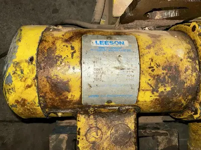 6,000 LBS WEBB MODEL #T6 TANK TURNING ROLLS, 1 DRIVE & 1 IDLER ROLL: YOBRO #25072
