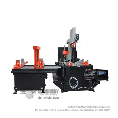 HE&M V140HA-60-CTS Vertical Bandsaws | Sierra Victor Industries (2)