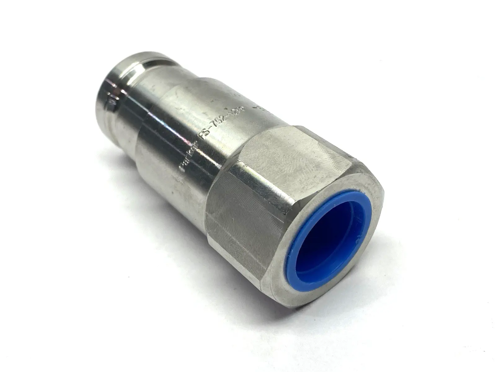 USED PARKER CHEMICAL COMPATIBLE QUICK COUPLING 316 STAINLESS STEEL