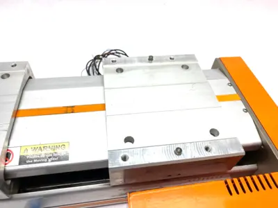 USED HANMI AUTONET DUAL-SLIDE LINEAR ROBOT ACTUATION SLIDE SYSTEM