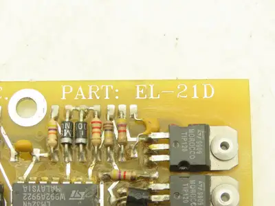 Castle Tool EL-21D Control Circuit Board for TSM-35 Pocket Hole Cutter Machine
