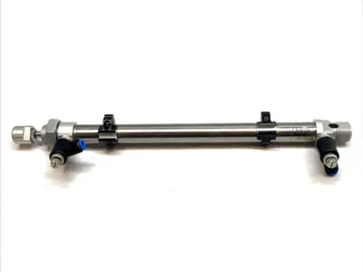 USED FESTO ISO CYLINDER 20MM BORE 220MM STROKE M8 THREAD 193990