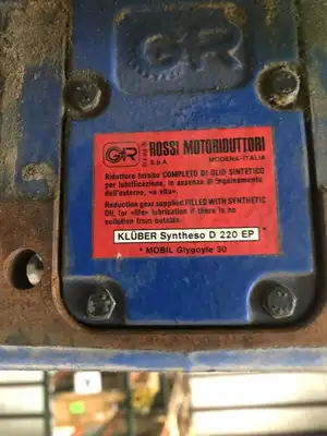 Rossi Motoriduttori HR 21 63UP2A Servo Gear Drive/Speed Reducer 6.53:1 123VDC