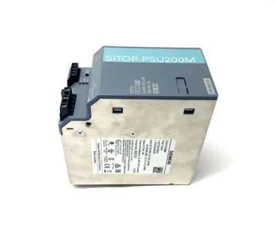 Siemens 6EP1334-3BA10 SITOP PSU200M Power Supply 120/230-500VAC 24VDC 10A