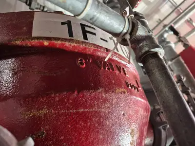 Containerized Foam Fire Suppression System w/ Deluge Valve, Potter Controls & Piping Manifold