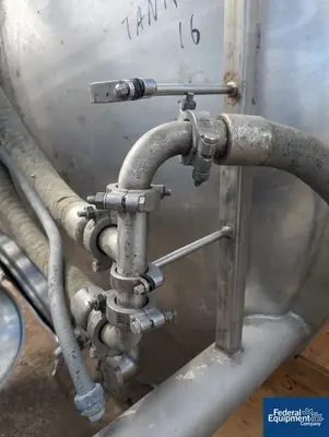 USED Feldmeier 3,000 Gal DCI Twin Motion Kettle, 316 S/S, 150#