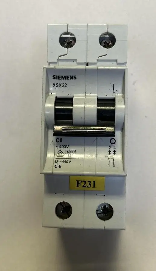 Used SIEMENS 5SX22 Miscellaneous Equipment (Electrical & Power) | Surplus Asset Holdings #1193554