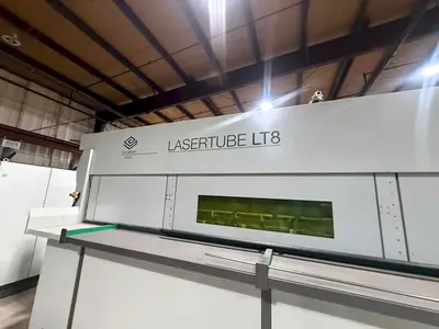 USED 2015 BLM LT8 2D Fiber Tube Laser