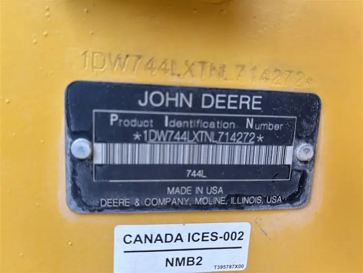 Used 2022 John Deere 744L Wheel Loaders New Mexico US | Rubbl #1147065