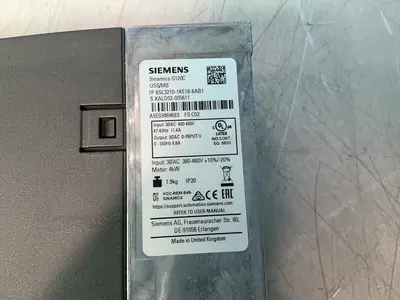 New | in-Stock SIEMENS 6SL32101KE188AB1 Variable Speed Drives Ohio US | HGR 24 #1455454