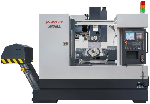 5-Axis Leadwell V-40iT Vertical Machining Center | Campat Machine