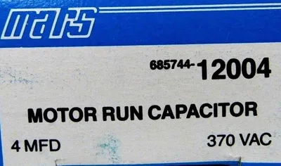 NEW LOT OF 3 MARS 685744-12004 CAPACITOR 68574412004 370 VAC
