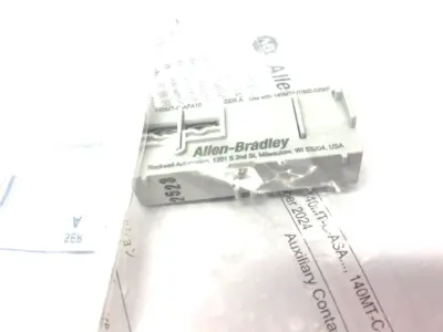 New | in-Stock Allen-Bradley Ser. A Auxiliary Contact Block Front Mount LOT OF 2 Contact Blocks Michigan US | Maverick Industrial Sales #1487267