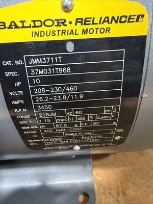 NEW Baldor JMM3711T