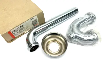 Keeny Manufacturing 5303PCDF Semi-CST Trap w/ Cleanout Inlet and Outlet 1-1/4"
