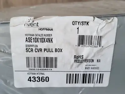 NEW HOFFMAN ASE10X10X4NK