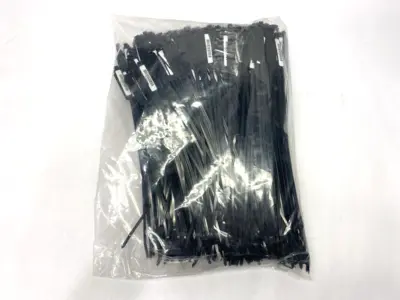 New | in-Stock Panduit Black Weather Resistant Nylon Marker Ties 14.6" Long LOT OF 600 Misc Fasteners Michigan US | Maverick Industrial Sales #1397305