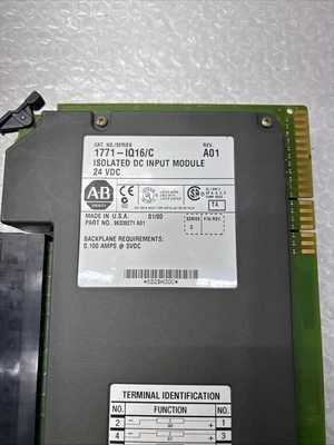 USED Allen-Bradley 1771-IQ16