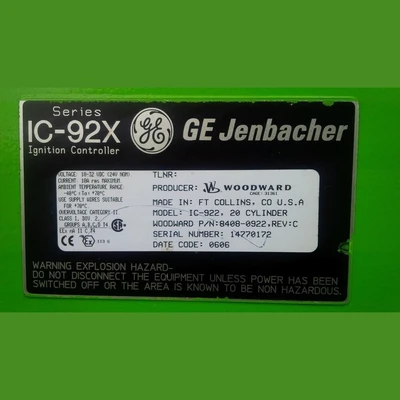 USED 2006 JENBACHER J316