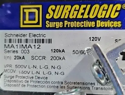 Surgelogic T222-4102 Generic IMA M Assembly Transient Volt Surge Sup. Loc4C-18