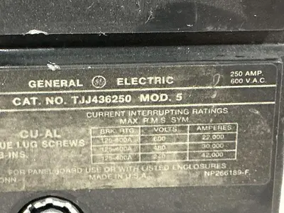 USED GENERAL ELECTRIC TJJ436250