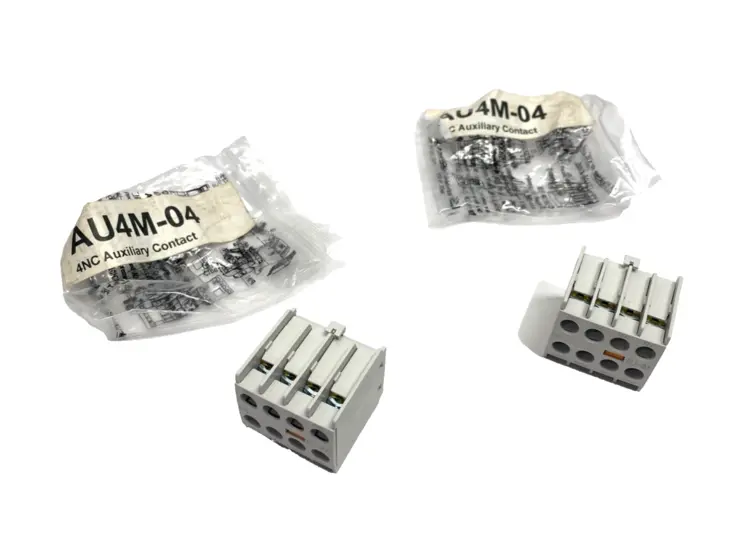 New | in-Stock LS Industrial Systems AU-4M-04,AU4M-04 Contact Blocks Michigan US | Maverick Industrial Sales #1390657