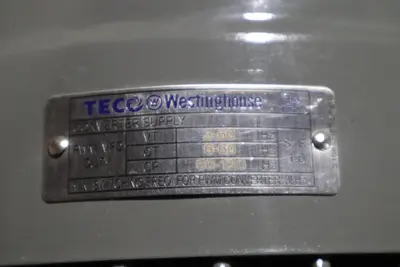 TECO-Westinghouse MAX-PE NP0034 TYPE AEHH8P 182T STOCK HS31