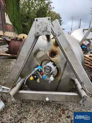 USED Stainless Fabrication 600 Gal SFI Twin Motion Kettle, 304 S/S, 15/150#