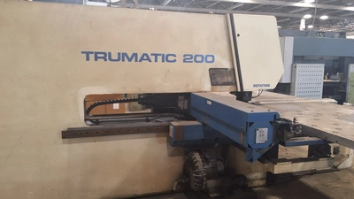 Used 1996 TRUMPF TRUMATIC 200 Turret Punches Pennsylvania US | Revelation Machinery #1303928