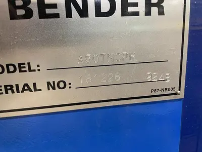 Used 2016 CHIAO SHENG A50TNCPB Pipe, Tube & Bar Benders Michigan US | RAB Industries, Inc. #184196