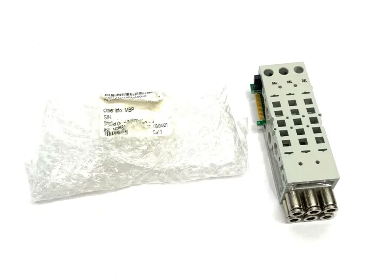 New | in-Stock Numatics Manifold Block Assembly 3-Station 501 Series 6mm Tube Parts (Hydraulics and Pneumatics) Michigan US | Maverick Industrial Sales #1399904