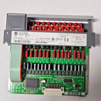 ALLEN BRADLEY SLC 500 1746-OA16 1746OA16 I/O MODULE SER D Output Module
