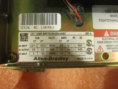 NEW ALLEN BRADLEY 1336F-BRF75-AN-EN-HAS2 DRIVE 7.5 HP 1336F-BRF75-AN-EN-HA