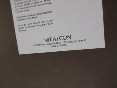 FALCON TABLES