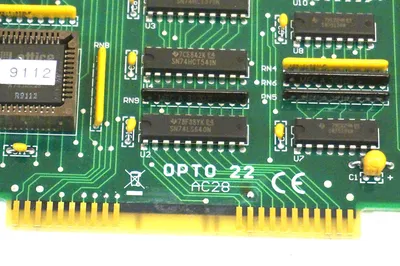 USED OPTO 22 AC-28 ADAPTER CARD AC28