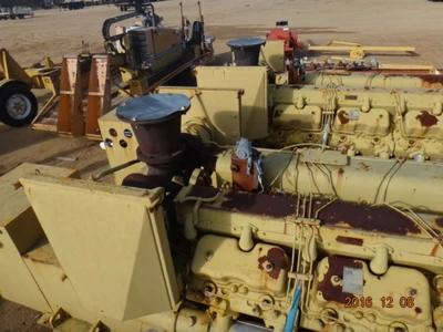 Diesel Synchronous Generator Set CAT 600 KW 277/480 V 60Hz 1500H