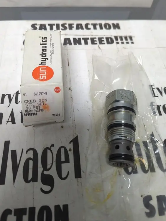 New | in-Stock SUN HYDRAULICS CKEB XCN Pump & Valve Parts Ohio US | Surplus Asset Holdings #1235316