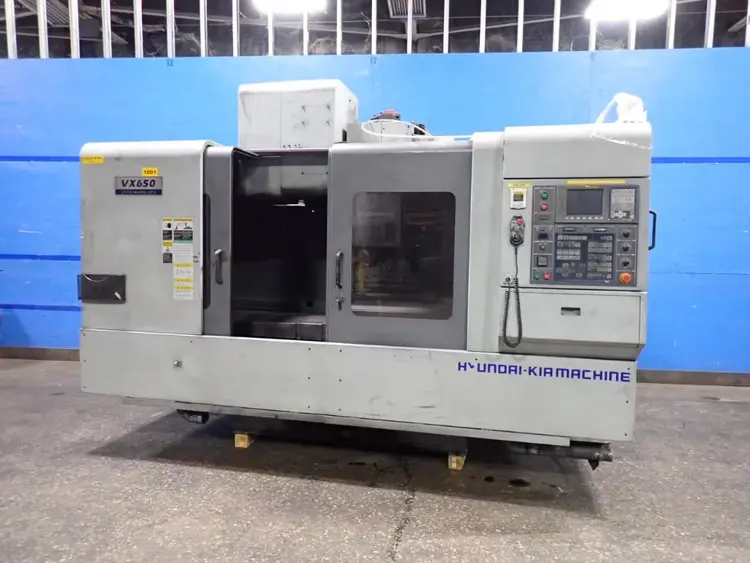 Used HYUNDAI WIA CORPORATION VX650/40 Vertical Machining Centers Ohio US | HGR 24 #757623