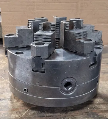 BISON 10" 6 Jaw Chuck Tooling & Accessories, Lathe Chucks | Machinery Central (2)