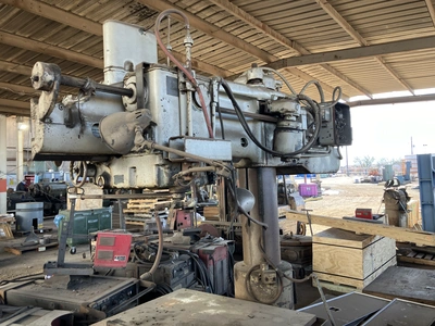 4ft x 11" Carlton Radial Arm Drill #4225
