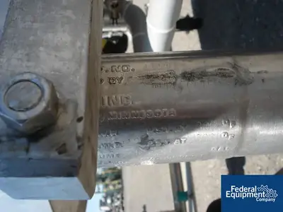 USED DCI 500 Liter DCI Receiver, 316L S/S, 30/100#