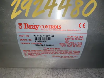 Used BRAY CONTROLS 92119011300532 Pumps Ohio US | HGR 24 #1469528