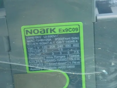 New | in-Stock NOARK EX9C09F11J7 PLC Contactors Ohio US | HGR 24 #1095171