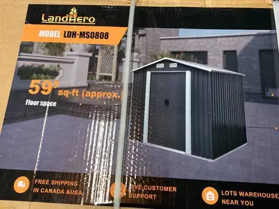 LandHonor METAL SHED 2025