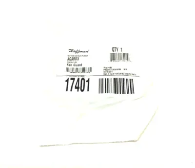 New | in-Stock Hoffman AGARD3 Electronic Component Fans Michigan US | Maverick Industrial Sales #1394751